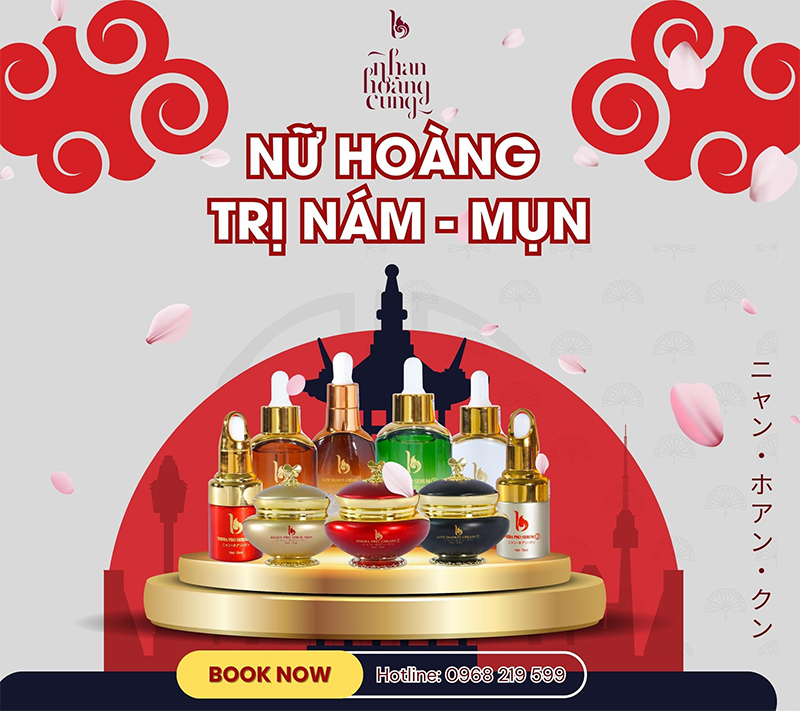 Bộ sản phẩm trị nám, phục hồi da